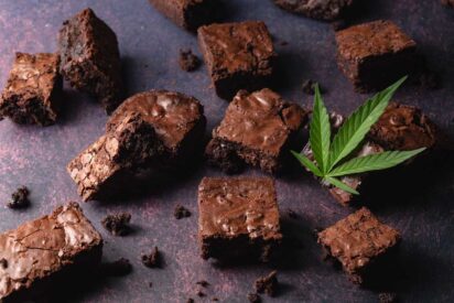 Cannabutter Brownies Recipe – Easy And Potent 412x275