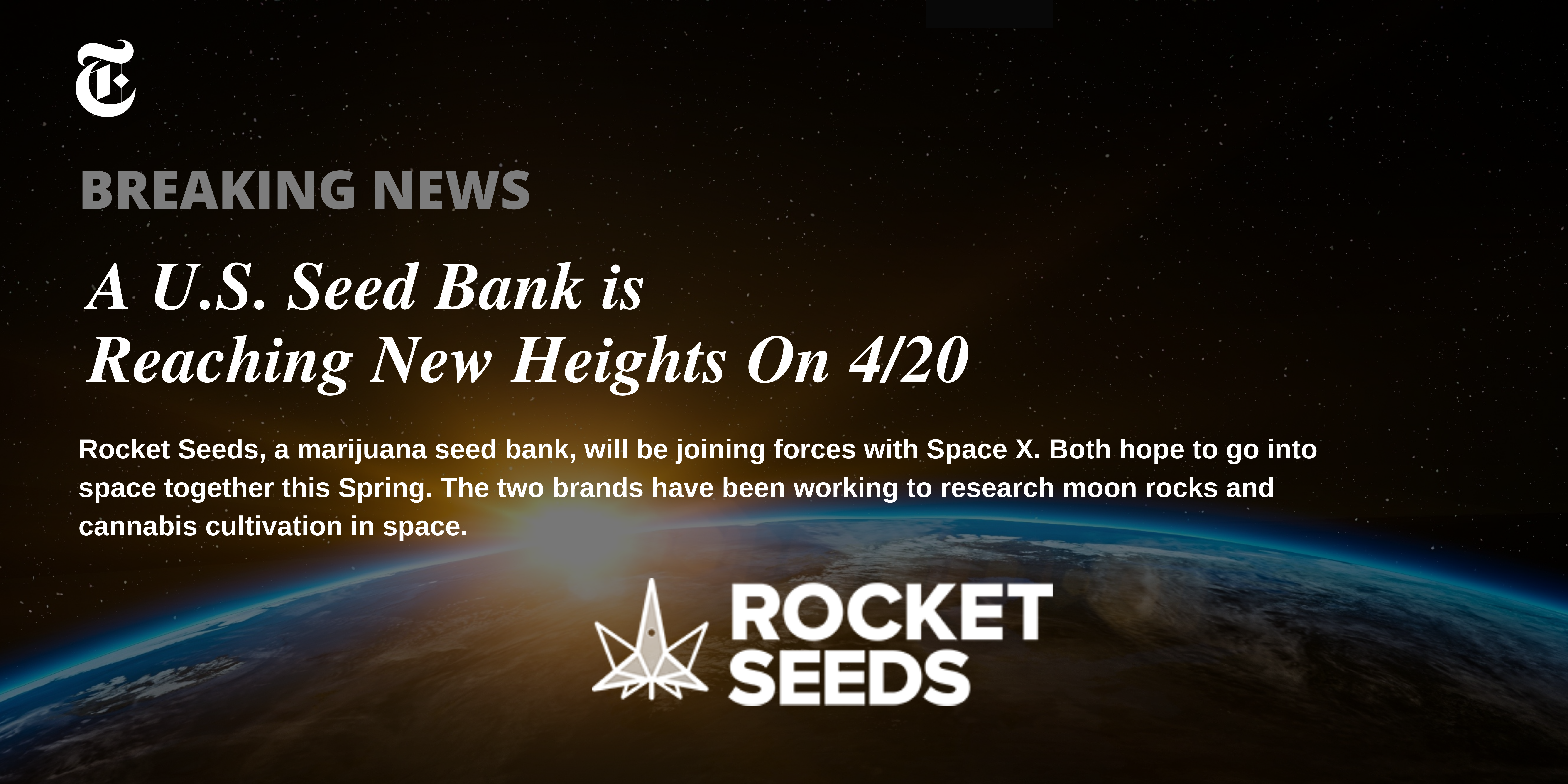 Rocket Seeds Will Be Joining Space X on a Mission