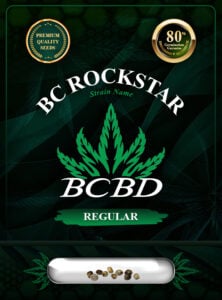 BC Rockstar Strain Regular Marijuana Seeds