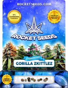 Gorilla Zkittlez Strain Feminized Marijuana Seeds