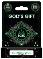 BCBD God’s Gift Strain Feminized Marijuana Seeds