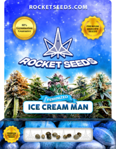 Ice Cream Man Strain Feminized Marijuana Seeds