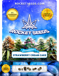 Strawberry Cream Cake Strain Feminized Marijuana Seeds