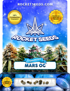 Mars OG Strain Feminized Marijuana Seeds