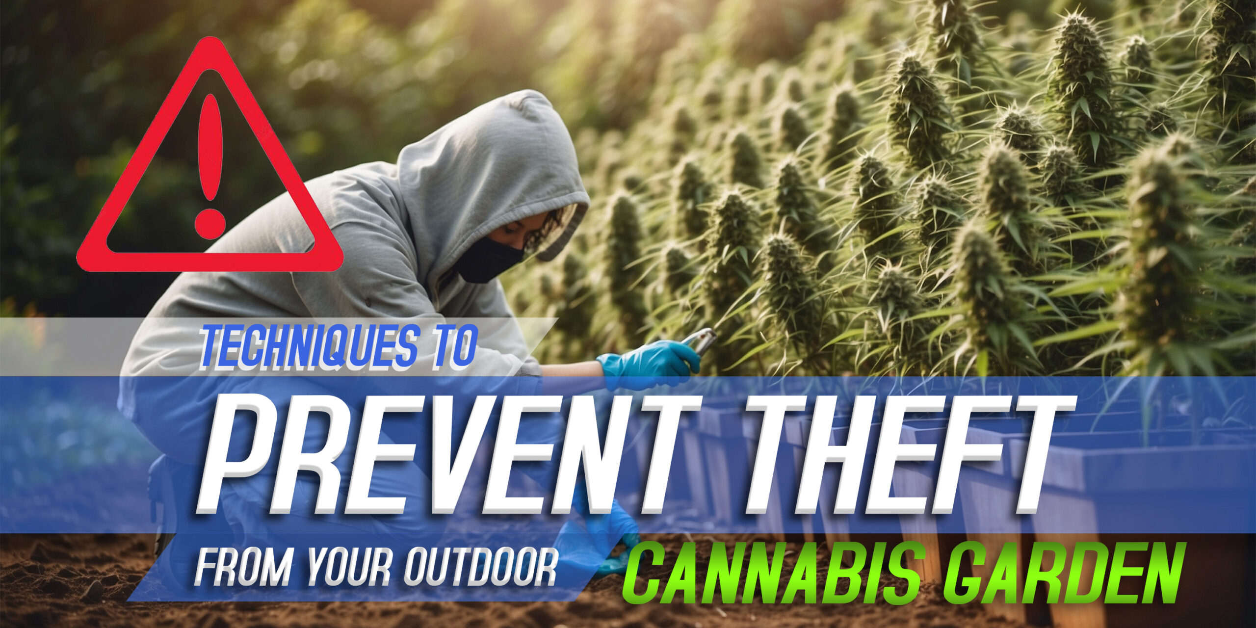 Techniques to Prevent Theft from Your Outdoor Cannabis Garden