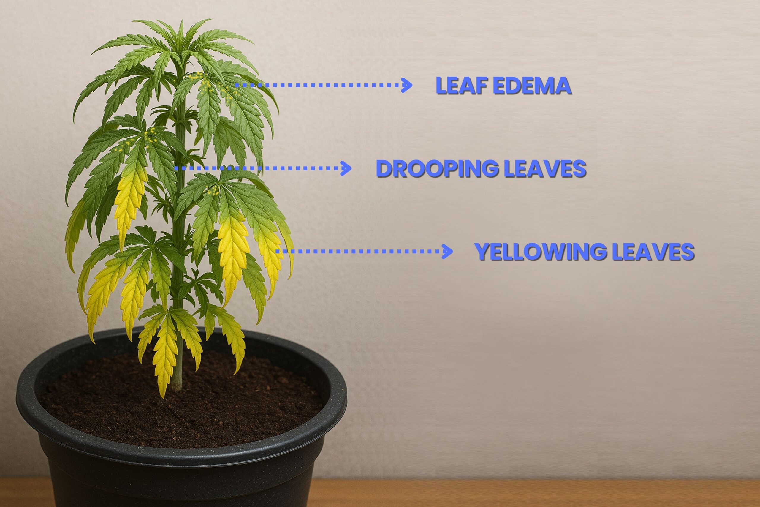 Understanding Overwatering in Cannabis Plants