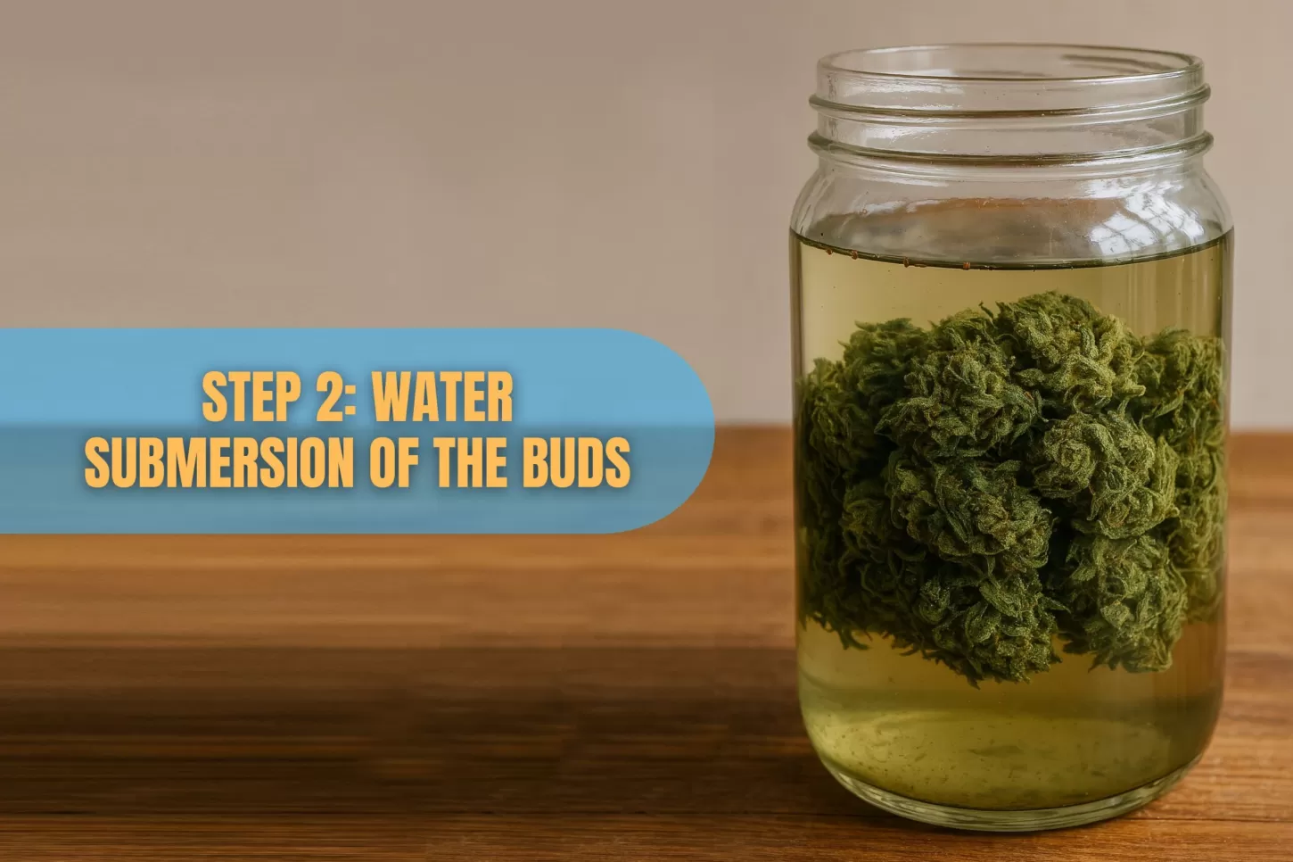 Water Submersion of the Buds