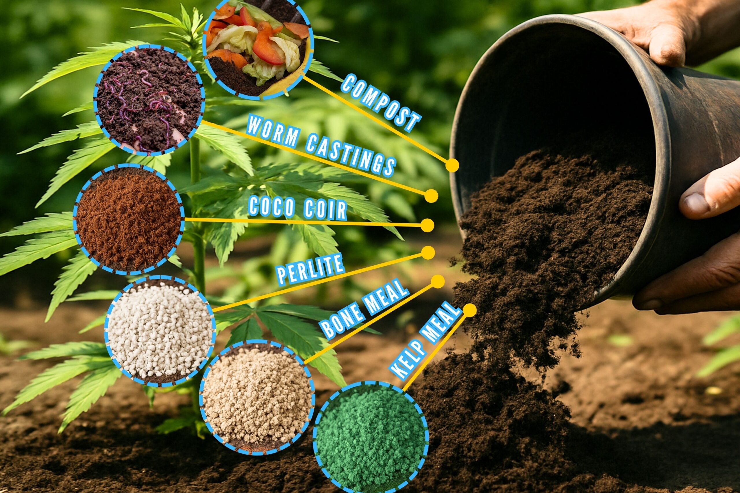Key Components of a High-Quality Cannabis Organic Soil