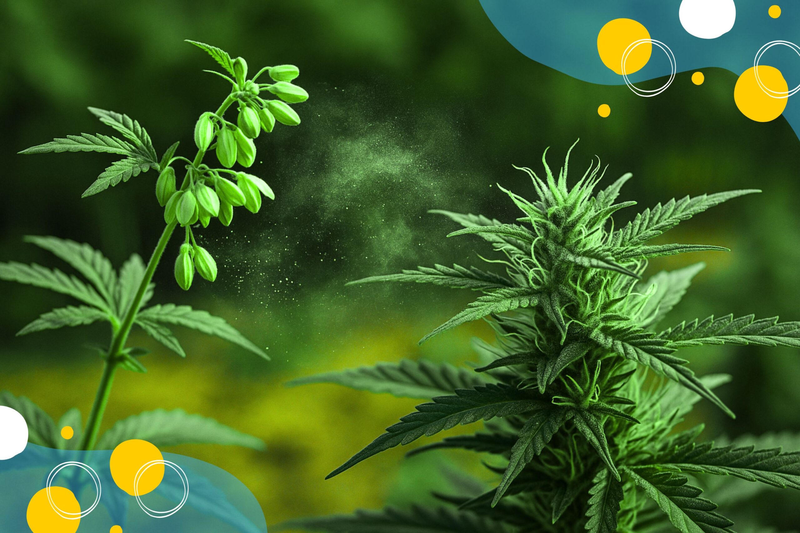 The Mechanics of Marijuana Pollination