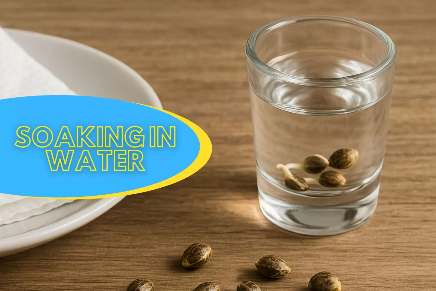 Method of soaking in water