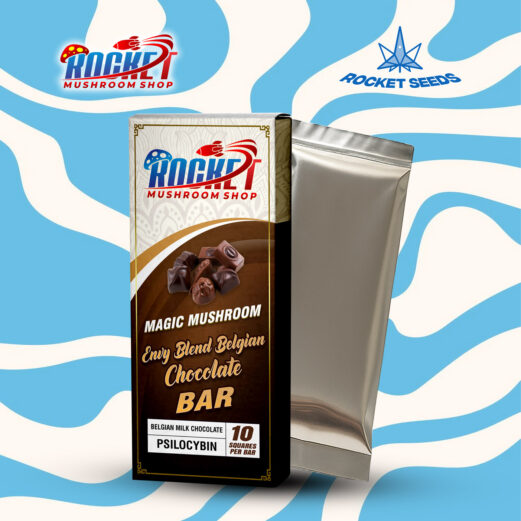 Magic Mushroom Envy Blend Belgian Chocolate Bar