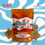 Magic Mushroom Peach Flavor Gummies