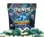 Magic Mushroom Blue Raspberry Flavor Gummies